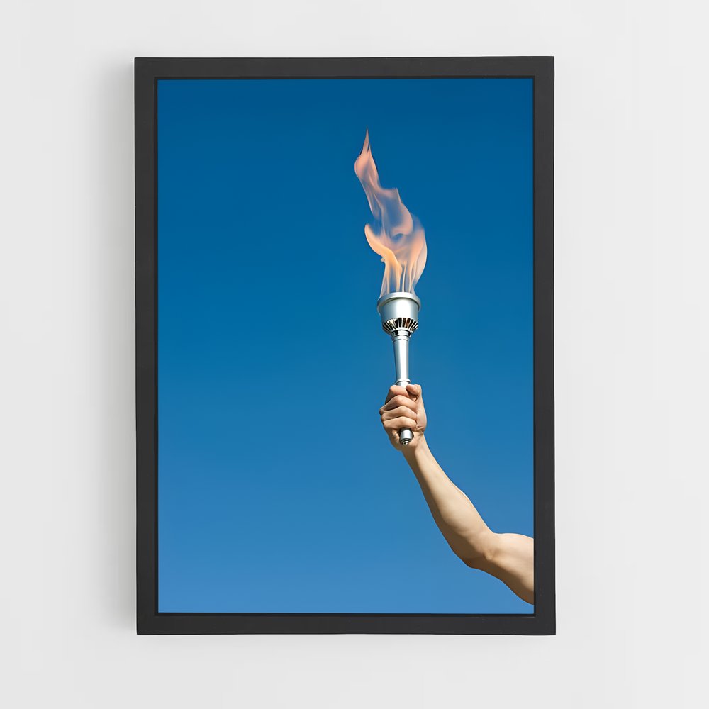 Poster Winter de olympics – affiche Jeux Olympiques (vue 2)